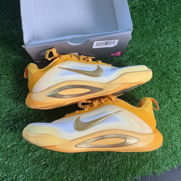 Nike Shoes - Nike Aja-ones 5-5Y-Topaz Gold/Metallic Gold(HF7001 700)